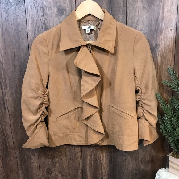Ya Los Angeles faux suede jacket, size Small - Picture 4 of 7